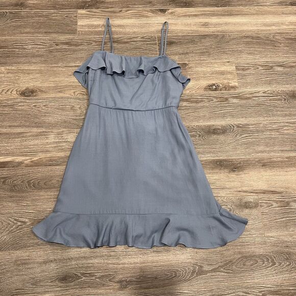 Altar'd State Light Blue Ruffle Sundress Size Small - Picture 4 of 7